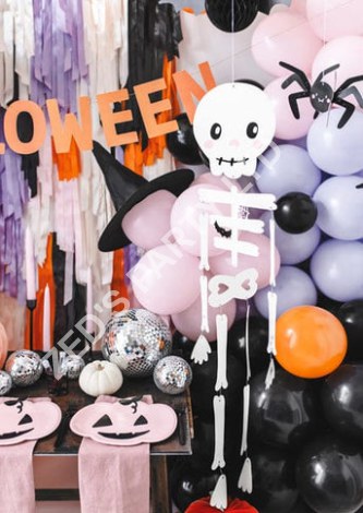 Halloween hanging skeleton decoration