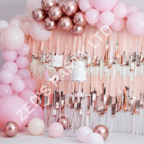 Pink Bow Party Backdrop