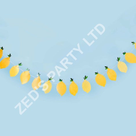 lemons bunting
