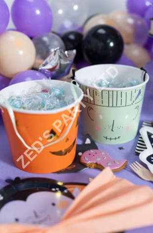 Halloween party buckets