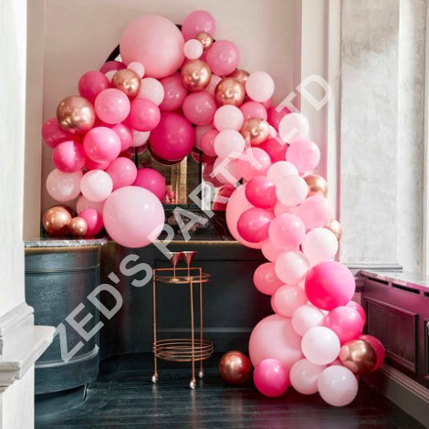 Pink Balloon Arch DIY Kit
