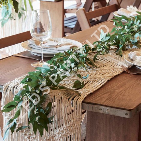 Green Ruscus Foliage Artificial Garland