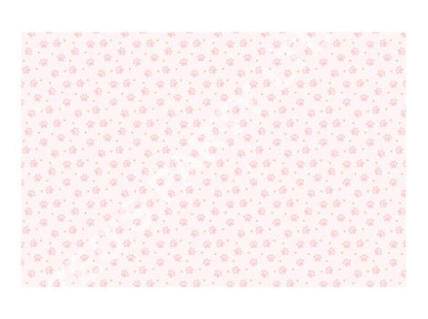 Pink Paws Party Paper Tablecover - Puppy Theme Birthday Party table cover Pink Paws Party Paper Tablecover