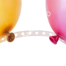 create a balloon garland