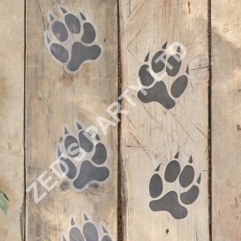 safari party paw print games
