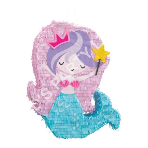 Mermaid Pinata - Mermaid Birthday Party Supplies pinata Mermaid Shaped Pinata