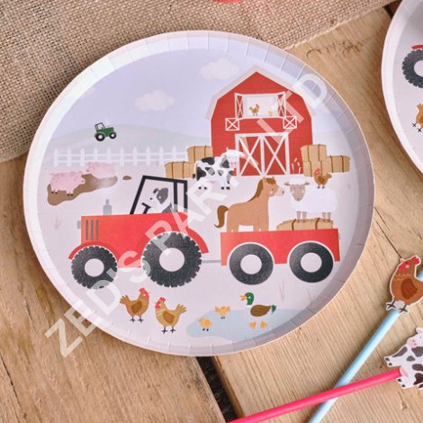 Farm Party Plates