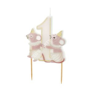 Mice Number 1 Candle