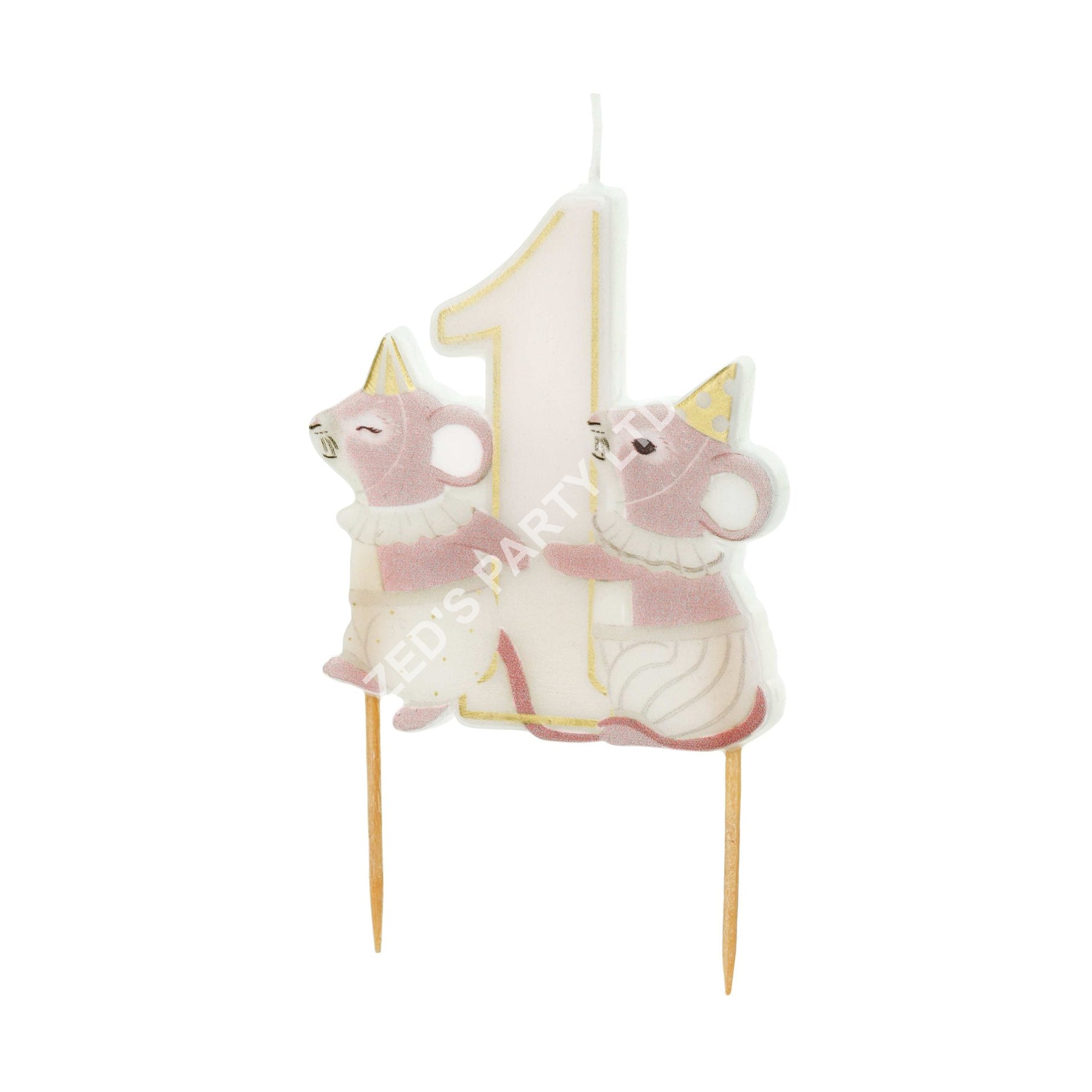 Mice Number 1 Candle