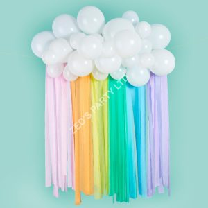Rainbow Cloud Balloon Backdrop Kit