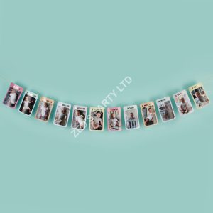 1st Birthday Milestone Photo Bunting