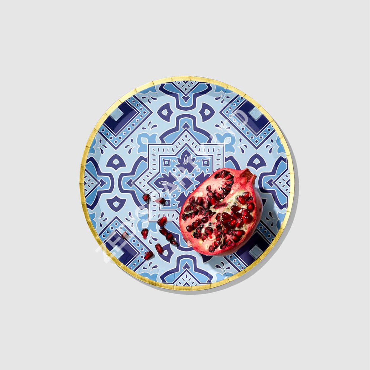 Amalfi Blues Large Party Plates x 10 - Image 4