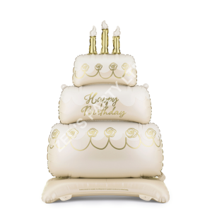 Birthday Cake Standing Foil Balloon