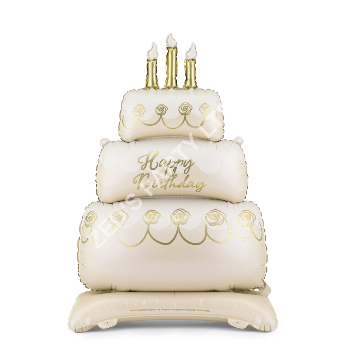 Birthday Cake Standing Foil Balloon