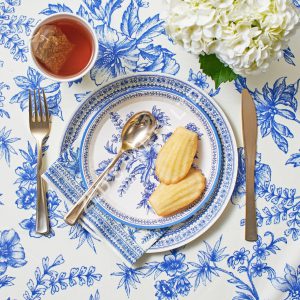 Blue French Toile Large Napkins x 25