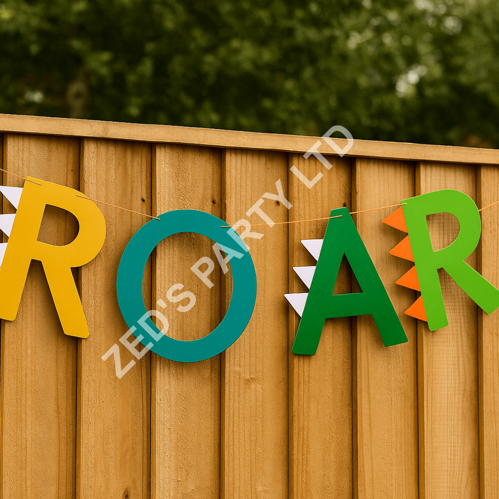 Dinosaur ROAR Party Banner - 2m - Image 5