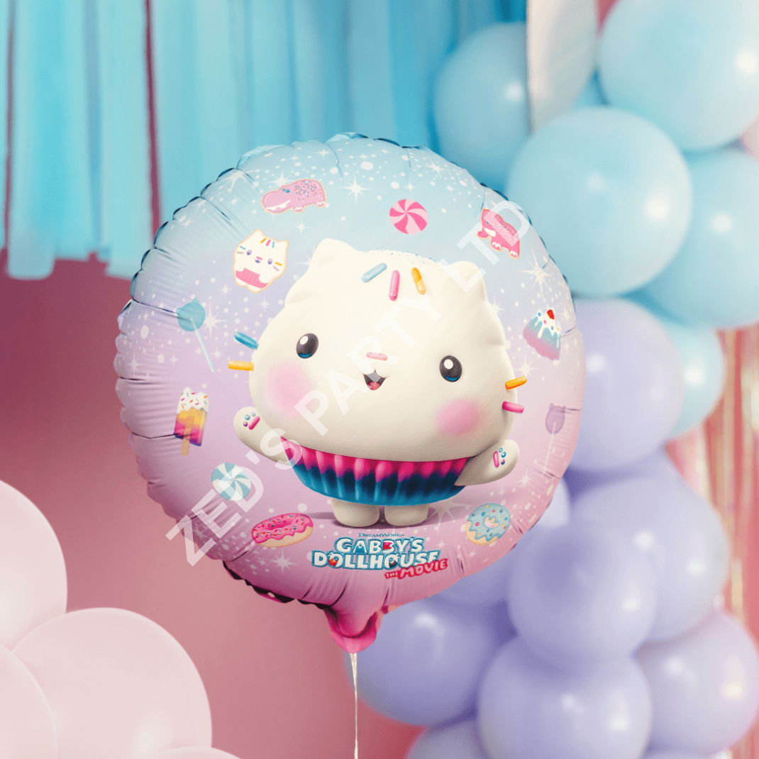 Gabby's Dollhouse Cakey Foil Balloon (18 inch) - Image 3