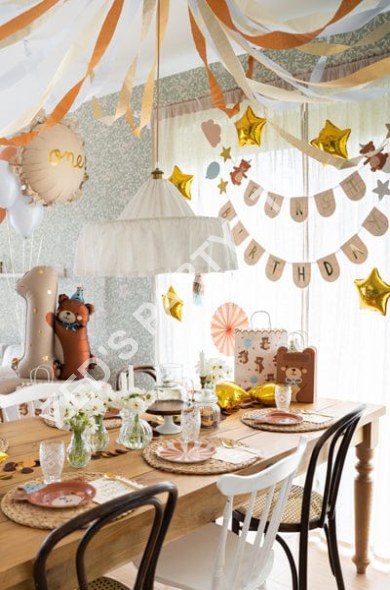 Teddy Bear 1st Birthday Cake Toppers x 5 - Image 5