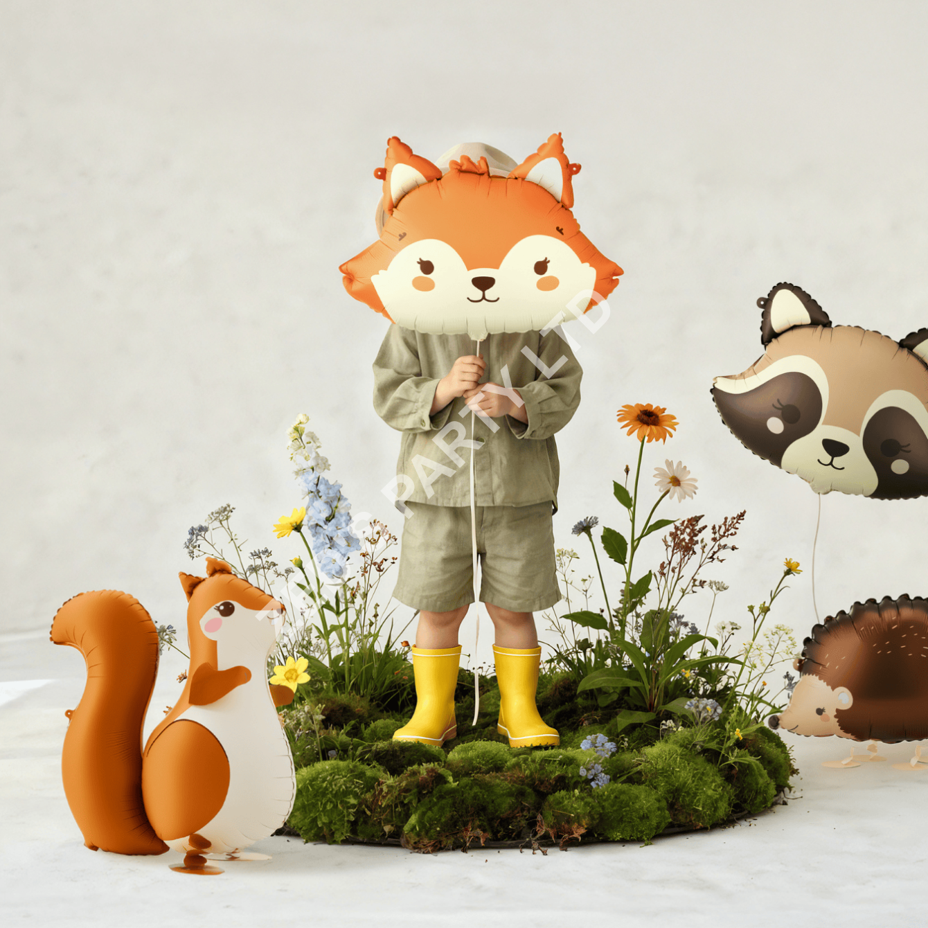 Walking Squirrel Foil Balloon - Image 3